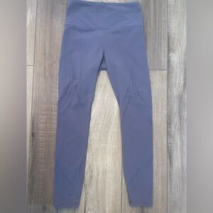 Athleta Elation Lasercut Tight in Violet Dusk! Sz XS Powervita Leggings!
